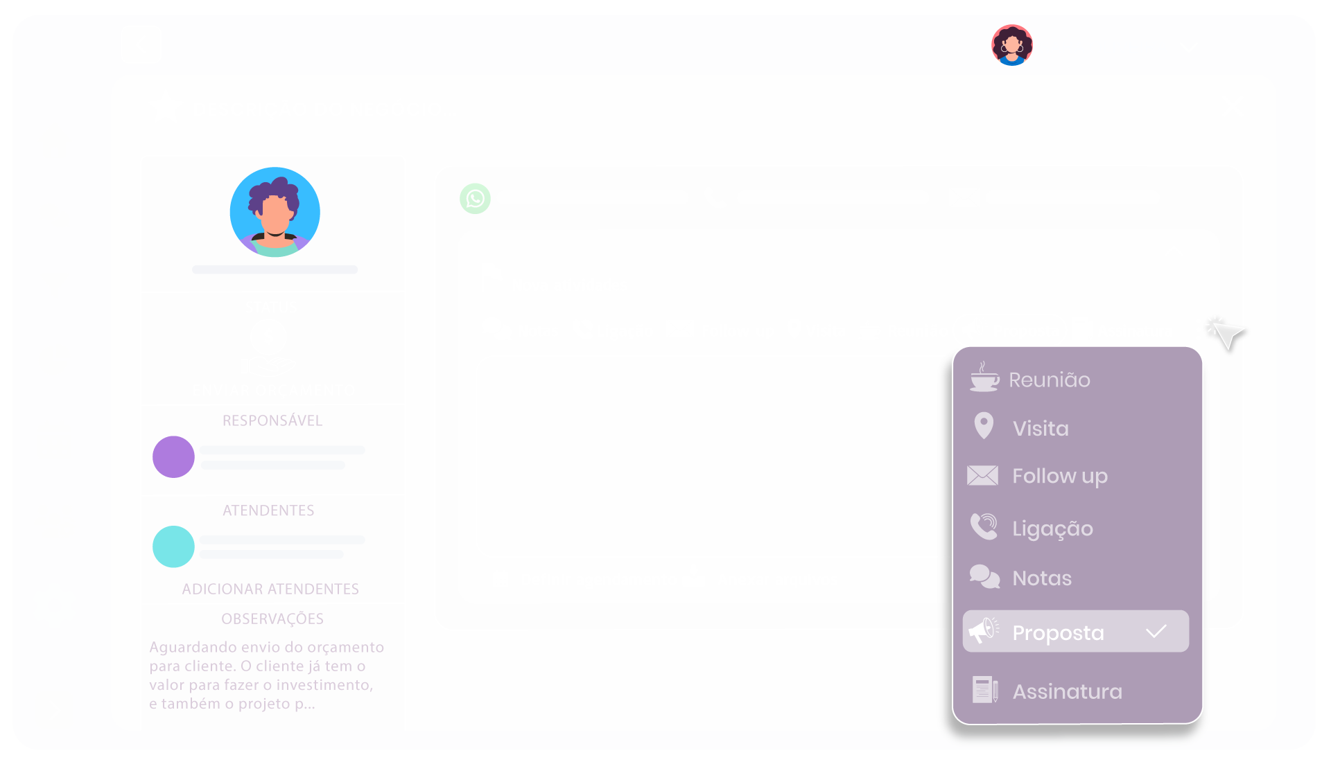 Gestão de atividades